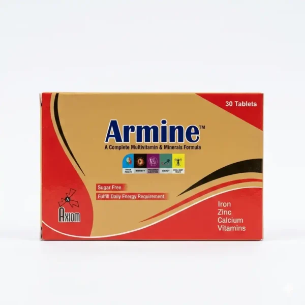 Armine™ Tablets – A Complete Multivitamin & Minerals Formula for Energy and Recovery