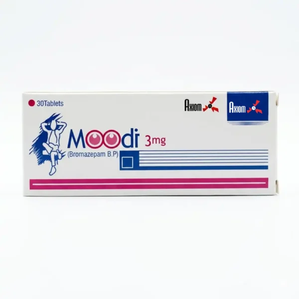 Moodi (Bromazepam B P) 3mg Tablets