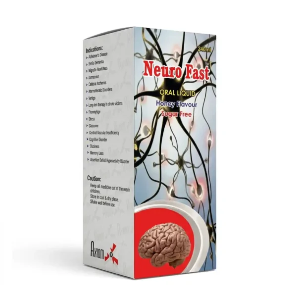Neuro Fast Oral Liquid 240ml Syrup – Comprehensive Sugar Free Formula for Cognitive Support & Physical Vitality