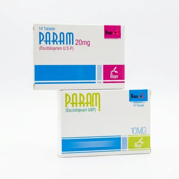 PARAM (Escitalopram) 10mg & 20mg Tablets