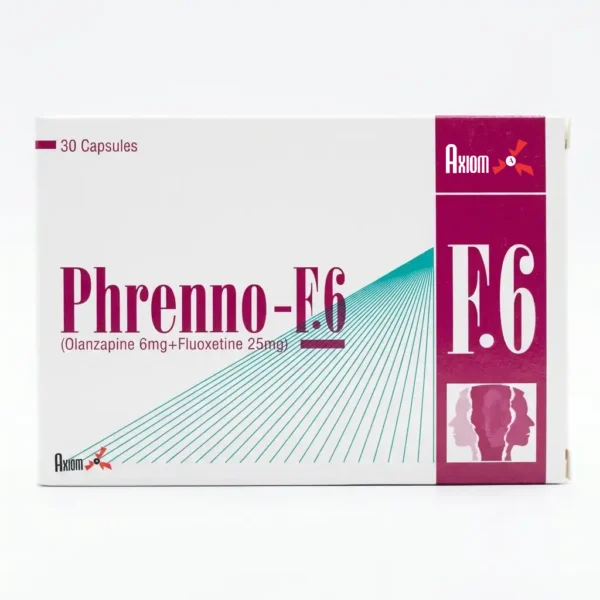 Phrenno F 6 (Olanzapine 6mg + Fluoxetine 25mg) 30 Capsules