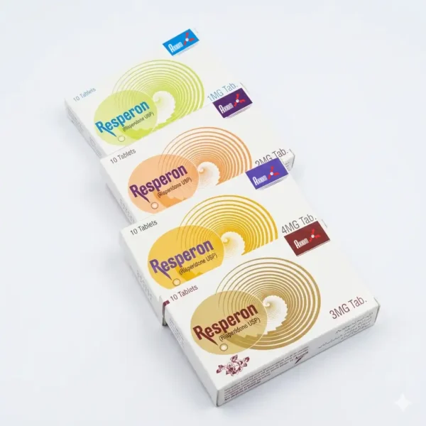Resperon (Risperidone) 1mg, 2mg, 3mg & 4mg Tablets