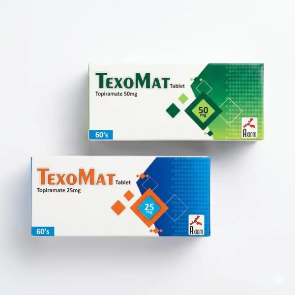 TexoMat (Topiramate) 25mg & 50mg Tablets – Effective Epilepsy Control & Migraine Prevention