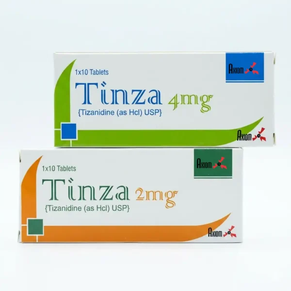 Tinza (Tizanidine) Tablets 2mg & 4mg