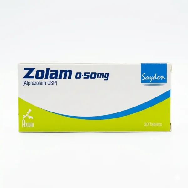 Zolam (Alprazolam U S P) 0 50mg Tablets